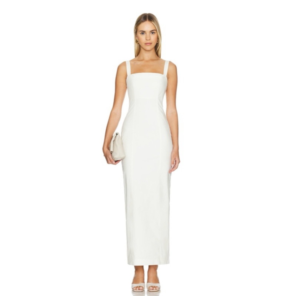 L’Academie by Marianna Renia Maxi Dress in Ivory